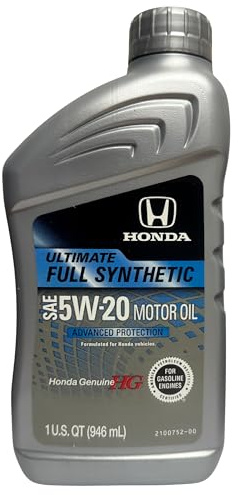Honda 08798-9138 Ultimate Full Synthetic SAE 5W-20 Motor Oil (1 Quart) (4)