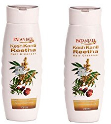 PATANJALI Kesh Kanti Reetha Hair Cleanser 200ml Pack of 2