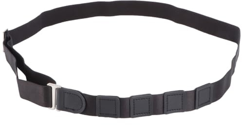 Healifty Tope de camisa de hombre con tirantes para hombre con sujetalisas antideslizantes y correas ajustables