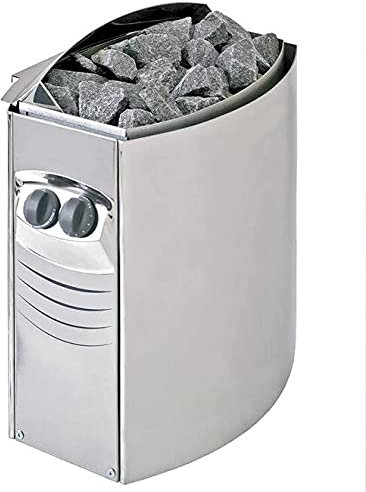 UIGJIOG Stufa Elettriche per Sauna 4,5 Kw con Controlli Integrati Stufa per Sauna A Vapore Secco in Acciaio Inossidabile