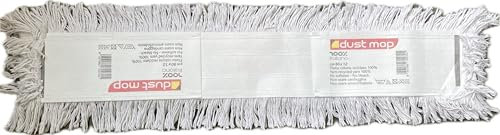 Kit ricambio frangia cotone doppia tasca cm 80 - 4 pz