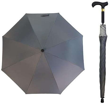 AVIITI Bastone Da Passeggio Ombrello, Bastone Ombrello Leggero Antivento E Autoprotettivo, Per L'arrampicata, L'escursionismo, Le Passeggiate Sotto La Pioggia,J,83cm/33inch