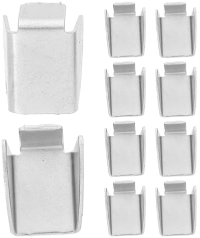 Alipis Support Lot de 20 Clips Métalliques Robustes Étagère Placard en Fer Argenté Organiser les Fournitures de Bureau Facile à Installer pour Armoires de Bureau