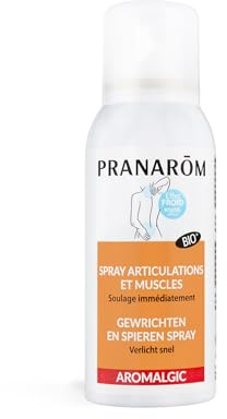 PRANARBEKVÄM – Arommalgic – spray leder och muskler – baserat på eteriska oljor Bio HECT – omedelbar lindring – 75 ml