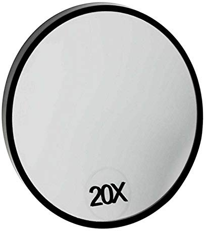 ShopHut 20X Magnifying Mirror For Make Up Cosmetic & Eye Makeup Travel Size Suction Mirror | Professional Pocket Vanity