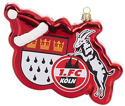 1. FC Köln Weihnachtsanhänger Logo und Wappen Weihnachten, 4080445