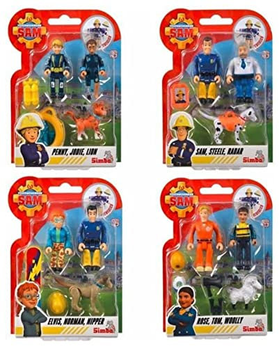Sam Set 2 Figuren mit Welpe und Zubehör