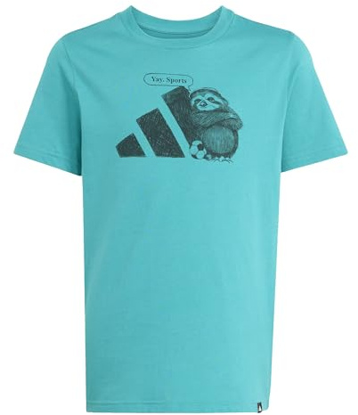 adidas Unisex Kids Sports Graphic T-Shirt Junior
