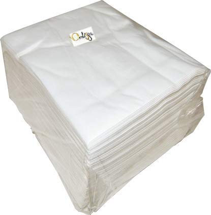 Onlissa Einweg-Pediküre-Handtücher aus Spun-Lace, 40 x 40 cm, 100 Stück