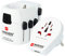 SKROSS - 1.302539 - Pro World & USB - 2 in 1 - Universal travel adapter for the whole world - Voltage and power: 100V–700W / 250V–1750W - 2.4A USB socket - non -slip protection