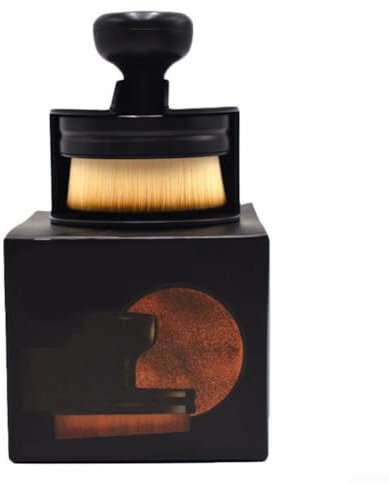 Spazzola in vinile di alta qualità per una pulizia profonda, preserva i tuoi dischi (marrone)