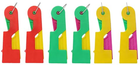 6 Pack Automatic Needle Threaders One-Second Handheld Sewing Threading Tool
