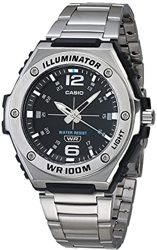 Casio Illuminator Men's Quartz 100M Water Resistant 3-Year Battery Watch MWA100HD-1AV
