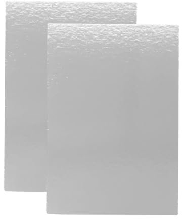 Be Your Packer 10er-Set Tortenunterlage Rechteckige 35x25 cm | Cake Board | Tortenböden | Karton Silber 1 mm Dicke | Große Tortenplatte | Kuchenplatte Cakeboard für Torten Kuchen Geburtstag