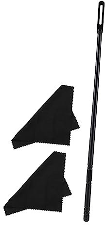 GREENADSCAPE Querflöten Reinigungsset Mit Reinigungsstäben Und Tüchern Für Instrumentenpflege Flötenreinigungszubehör Aus Kunststoff Langlebiger Flötenreiniger