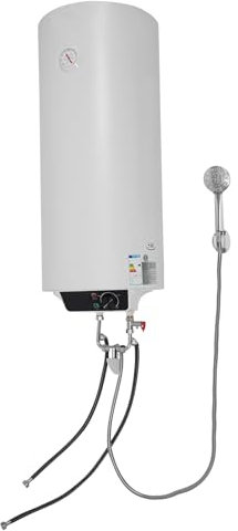 BJTDLLX Elektrisk varmvattenbehållare panna, 35 l, 2 000 W, elektrisk förvaring, vattenberedare, varmvattenberedare, förvaring, vägghängande vattenkokare för kök, badrum