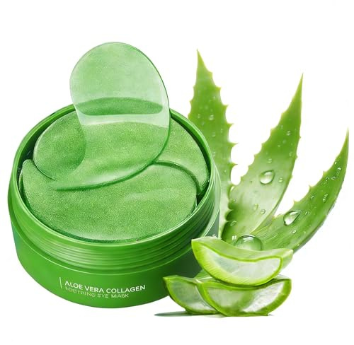 Le masque pour les yeux contenant de l'aloe vera hydrate en permanence le contour des yeux et hydrate durablement le contour des yeux secs