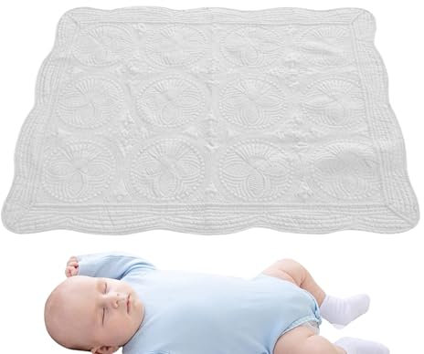 Zubehors Manta Bebé | Manta Infantil Acolchada con Relieve - Edredón Transpirable, Colchoneta Plegable para Guardería Exterior Hogar