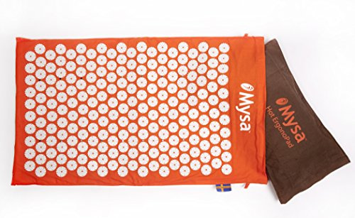 ERGONOMAG MYSA: ESTERILLA DE ACUPRESIÓN MAGNETIC MYSA + MYSA HOT ERGONOPAD (CON SOPORTE LUMBAR CALENTABLE, JUNTO A UNA CORREA LUMBAR EXTRA)