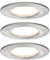 Paulmann 93494 Einbauleuchte LED Coin Nova rund 6,5W Eisen 3er-Set starr 3-Stufen-Dimmbar IP44 spritzwassergeschützt