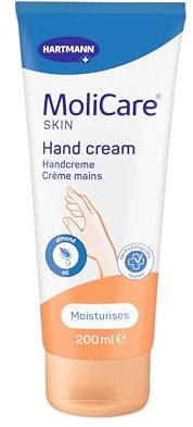 MoliCare Skin - Crème Mains Pour Peaux Sèches et Sensibles - pH Neutre à la Peau - 200 ml