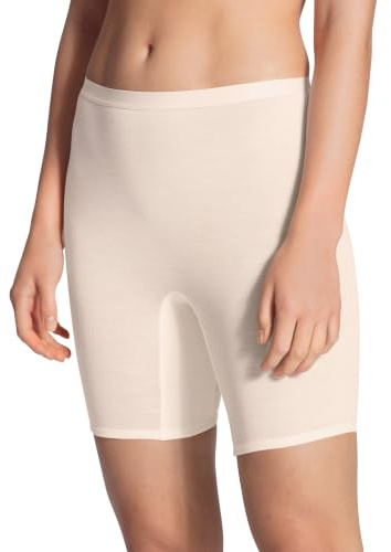 CALIDA True Confidence Hose Damen, Radlerhose aus Wolle-Seide, Feinripp, temperaturregulierend und geruchsneutralisierend