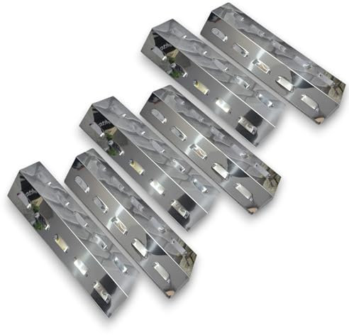 BricoShopping CAMPINGAZ - Diffuseur de chaleur pour barbecue à gaz de rechange en acier inoxydable 430 grille pour brûleur - Rideau de protection plaque pour couverture des brûleurs (1598 x 6)