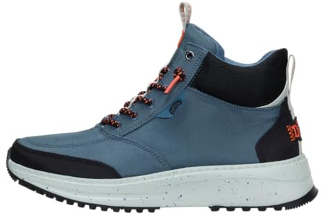 Hey Dude Tahoe - Stivaletti classici da uomo, Blu tempestoso/multicolore, 42 EU