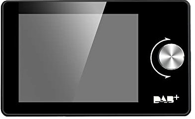 EZoneTronics 2,8-Zoll-Display, DAB Adapter für Autoradio, DAB Plus Radio tragbarer FM Transmitter Auto Bluetooth, Musikempfänger + unbegrenzte Voreinstellungen + Freisprecheinrichtung + AUX-Eingang