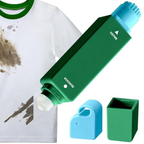 Penna antimacchia, smacchiatore da viaggio per vestiti, pulizia a doppia estremità, strumento portatile per la pulizia di campeggio, spiaggia, picnic, vacanze, all'aperto, cibo, grasso, olio, barbecue