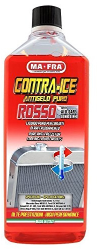 Ma-fra 1571796 Liquido Radiatore Contra Ice, Rosso, 1000ml