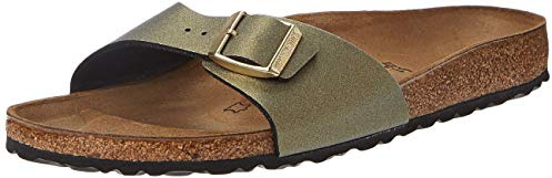 Birkenstock Arizona BF 1016110, Unisex slides, Gold, 37 EU