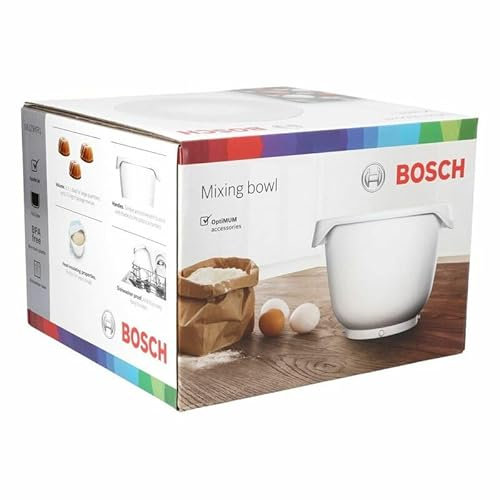 LUTH Premium Profi Parts Rührschüssel 5,5l kompatibel mit Bosch Muz9kr1 17000929 für Küchenmaschine