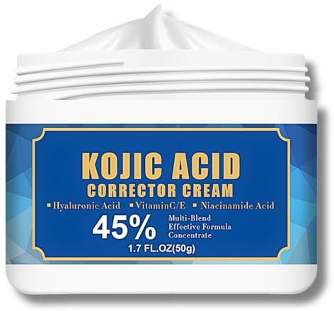 Kojic Acid Cream,Kojic Acid Dark Spot Remover For Face Body Moisturiser Firming Cream,Skin Lightening Cream For Dark Skin with Kojic Acid | Vitamin C & E |Niacinamide | Collagen Repair Barrier