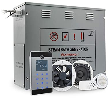Calentador de sauna 4. 5kw AC Generador baño vapor húmedo con accesorios spa ducha Válvula seguridad láminas Vapor vaporizadora Eficiencia de calefacción(VSC045-4.5KWBP)