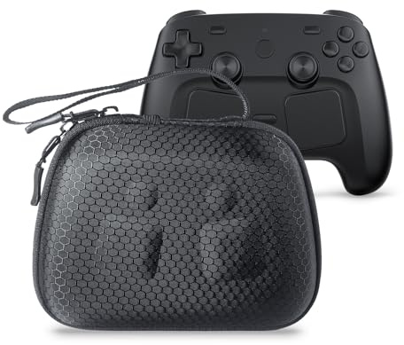 Generico Custodia per Steam Controller 2 - Borsa portaoggetti in EVA antiurto, organizer da viaggio portatile, borsa protettiva per Steam Controller 2