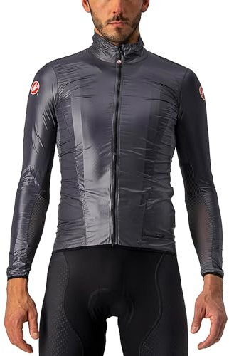 Castelli 4520058 ARIA SHELL JACKET Uomo Giacca DARKGRAY M