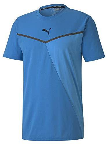 PUMA Train Thermo R+ BND Short Sleeve tee Camiseta, Hombre, Nrgy Blue, L