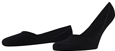FALKE Herren Füßlinge Invisible Step Medium Cut Box M In Baumwolle unsichtbar einfarbig 1 Paar, Schwarz Black 3000, 45-46
