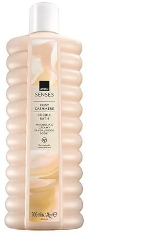 Avon Bubble Bath COSY CASHMERE Schaumbad Magnolie/Sandelholz 1 L