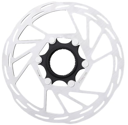 HOUSON Fahrrad Bremsscheibe, Fahrradkühlung Bremsscheibe mit Zentralverriegelung MTB Scheiben für Rennrad Mountainbike MTB BMX Stadtfahrrad 203mm