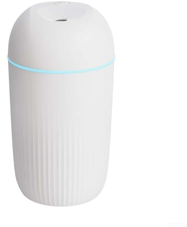 Tragbarer Mini-USB-Luftbefeuchter, 420 ml, für Zuhause, Büro und Auto, leiser Betrieb mit 10 Stunden kontinuierlicher Feuchtigkeit (420 ml, weiß)