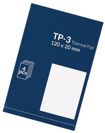 PLCPDM Pad Thermal 120x20 Mm Facile À Couper pour Carte Graphique IC IC en Particulier Les Composants Pontage des Espaces Chauffantes