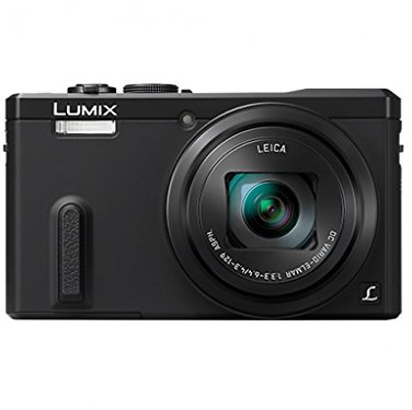 Panasonic Lumix DMC-TZ60 Compact Digital Camera 18.1 MP with 30x Optical Zoom High Sensitivity MOS Sensor 3-Inch LCD Black (Renewed)