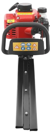 Tagliasiepi a benzina, 22,5 cc, 0,9 CV, 56 cm, con motore a 2 tempi, tagliasiepi per rami spessi fino a 10 mm, impugnatura ergonomica, leggera e potente