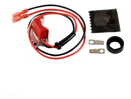 DGHBNP Distributor Adatto per AC Delco D200 D204 Distributore 4 Cilindri Accensione Elettronica Kit di Accensione Elettronica a Terra Positiva Distributore di accensione