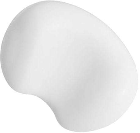 KOCKSHION Badkarskudde i Pu-material med Sugkoppar Stödjer Nacke och Axlar för Avkopplande Badupplevelse Flexibel Passform för Badkar och Spa Hållbar och Andningsbar Design i Vitt