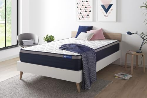 Matelas Actilatex Max 140 x 200 Latex et mémoire de Forme - Epaisseur : 26 cm - Confort : Ferme26Ferme