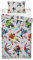 Marvel Comics Character World Licensed Grey Single Duvet Cover Design Reversible Two Sided Bedding Duvet Cover With Matching Pillow Case,DMCGREDS001UK1
