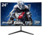 Gawfolk 24 pollici 180Hz monitor di gioco curvo, 100% sRGB,FHD 1080p,1ms,senza bordi, FreeSync, grandangolo 178°,HDMI/DisplayPort, VESA 75 * 75mm - nero…